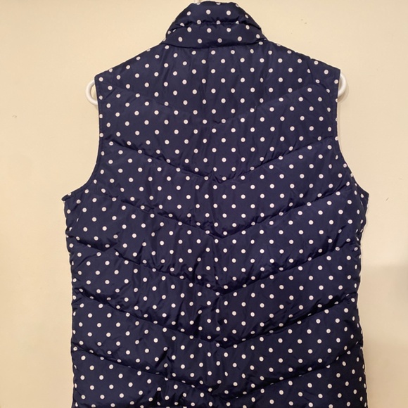 Navy Polka Dot Vest - Picture 2 of 7